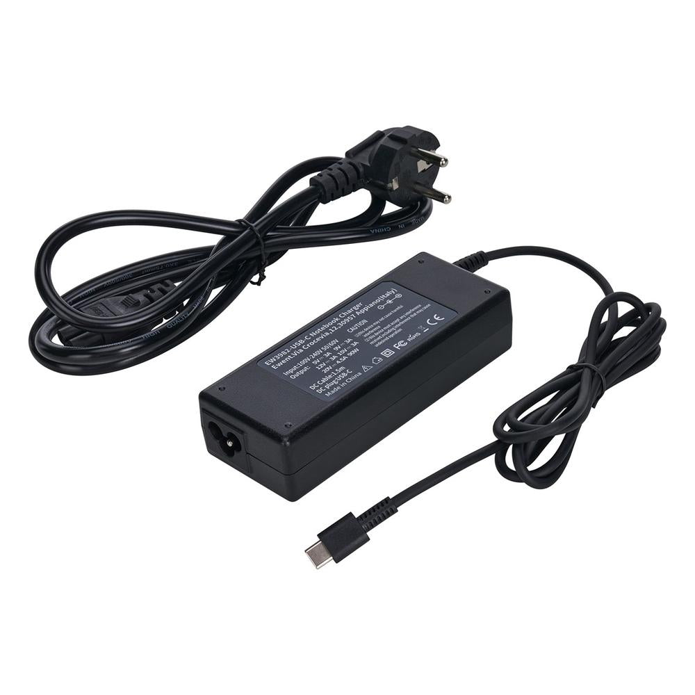 Cargador ewent ew3982 portatil 90w usb