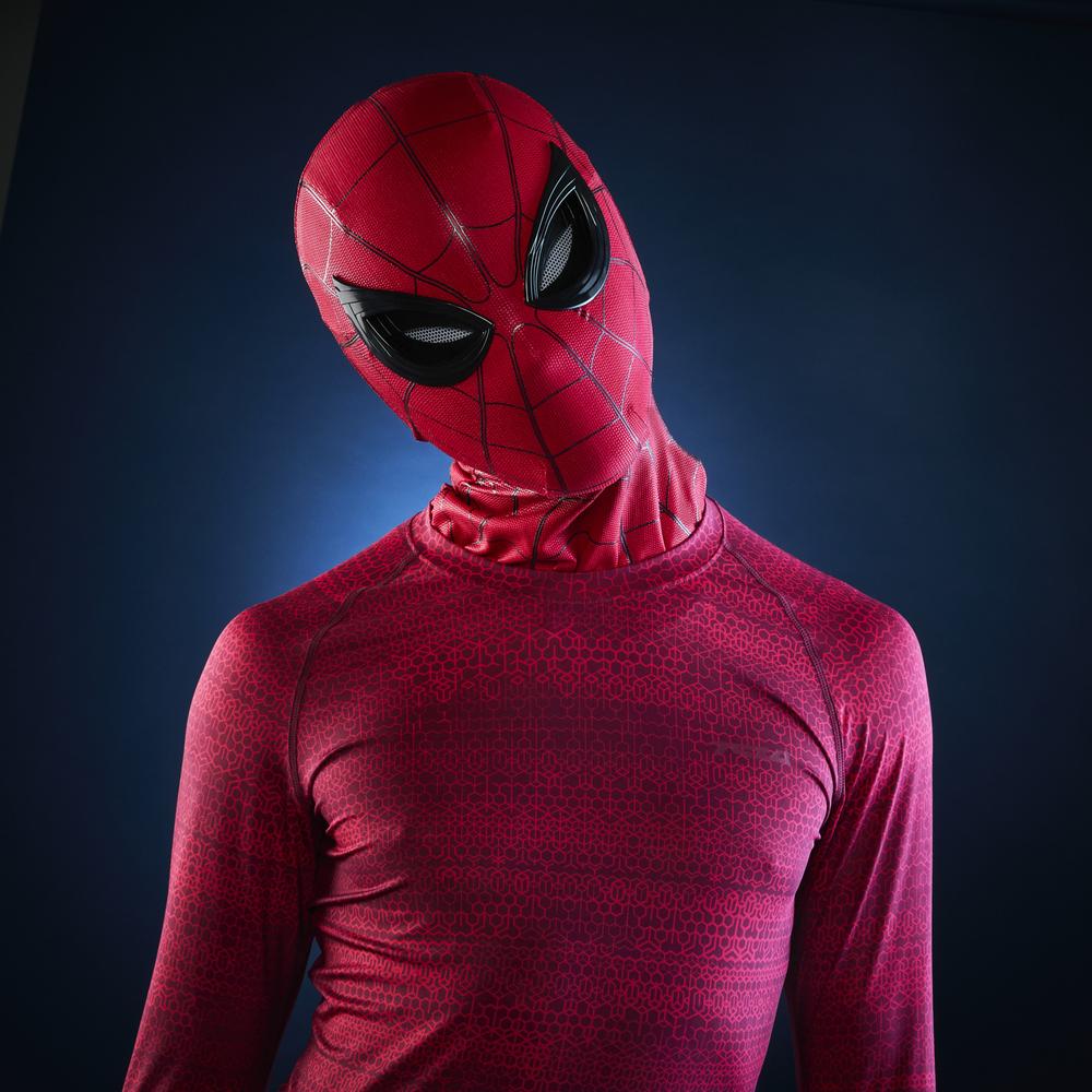 Réplica máscara spider - man home coming hasbro marvel studios
