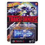 Coche hot wheels transformers twin mill