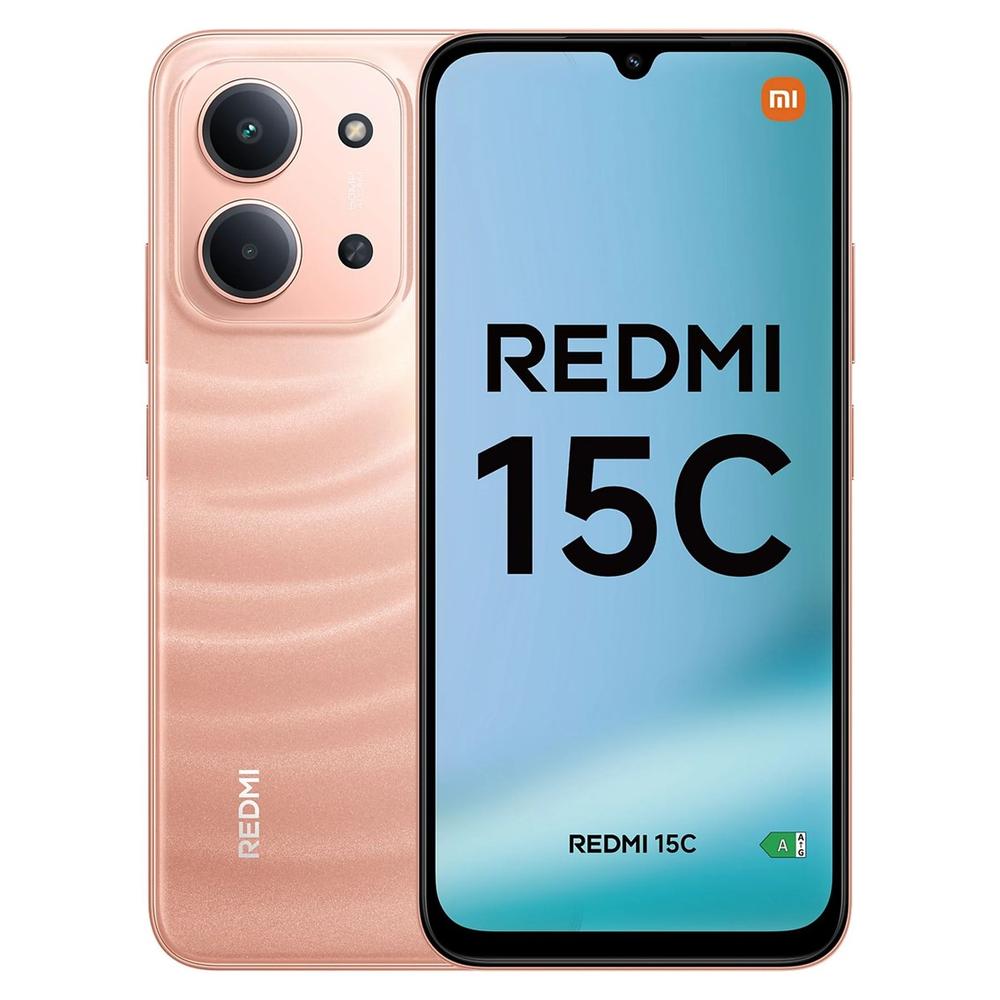 Movil smartphone xiaomi redmi 15c 4 - 128gb naranja