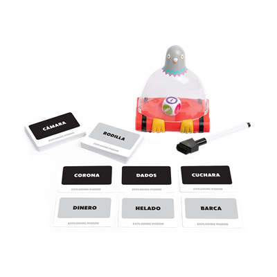 Juego de mesa exploding pigeon