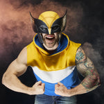 Réplica casco premium hasbro marvel tudios deadpool & wolverine -  wolverine