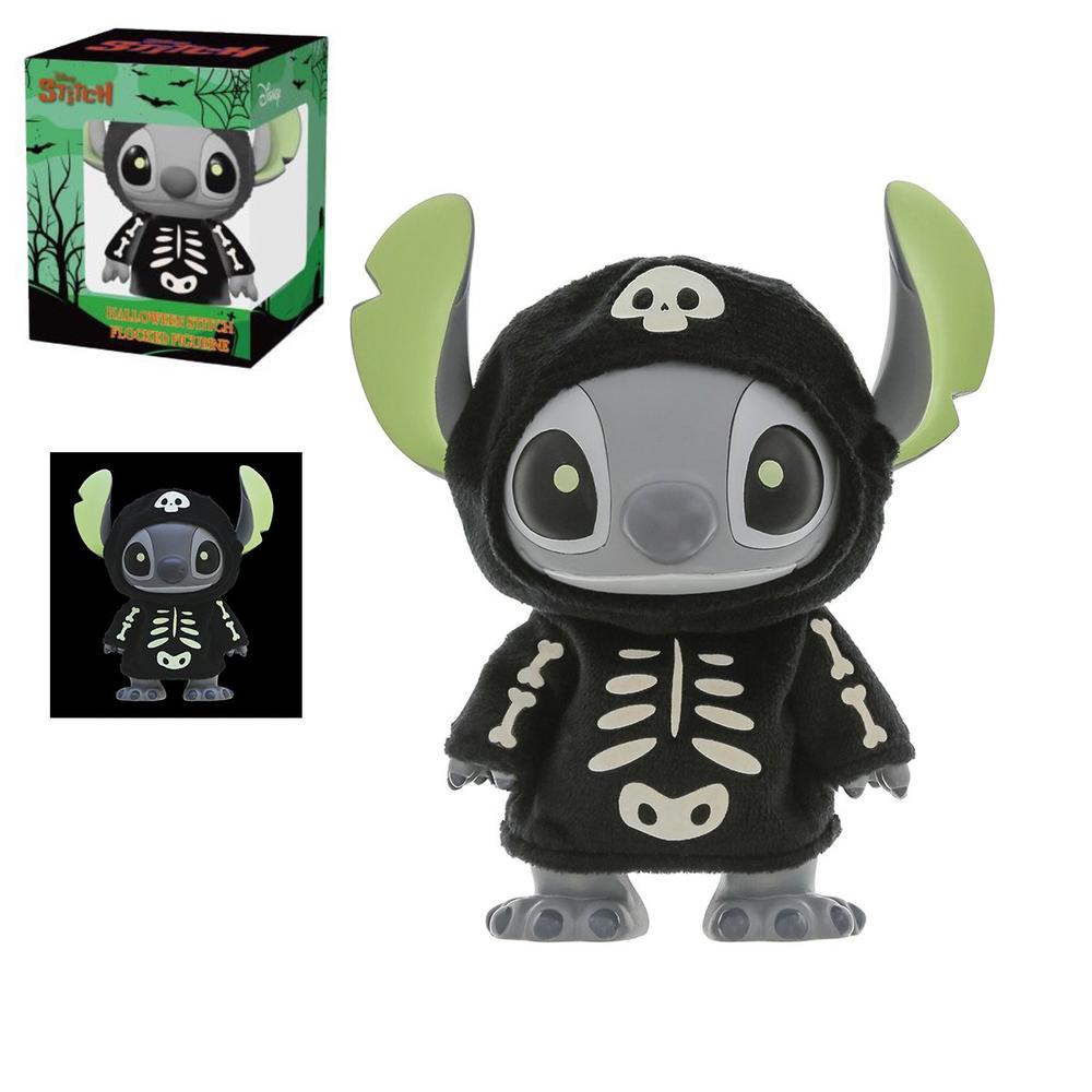 Figura enesco disney stich halloween esqueleto