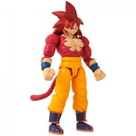Figura bandai rojo ss4 goku daima dragon stars (novedad)