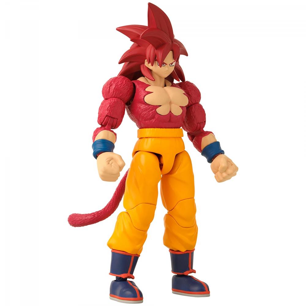 Figura bandai rojo ss4 goku daima dragon stars (novedad)