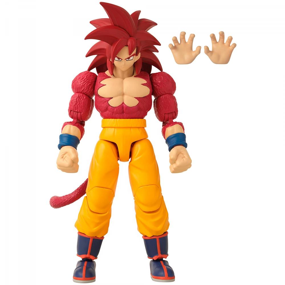 Figura bandai rojo ss4 goku daima dragon stars (novedad)