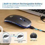 Raton inalambrico gaming ewent ew3242 gris