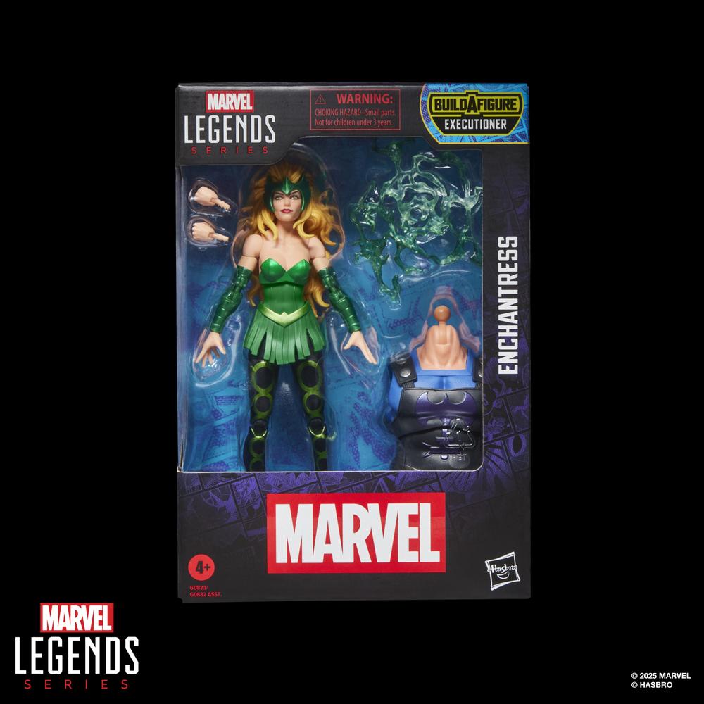 Figura hasbro marvel legends series enchantress