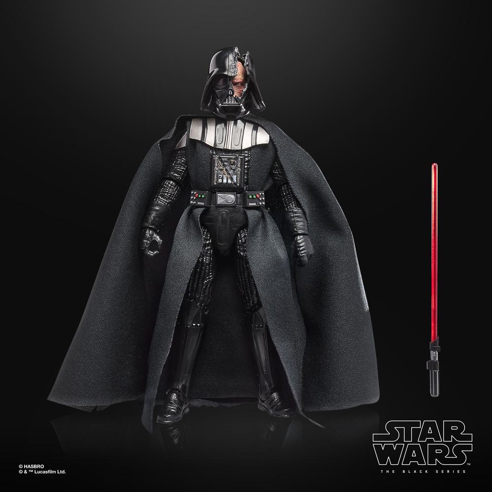 Figura hasbro star wars the black series obi - wan kenobi darth vader (duel's end)