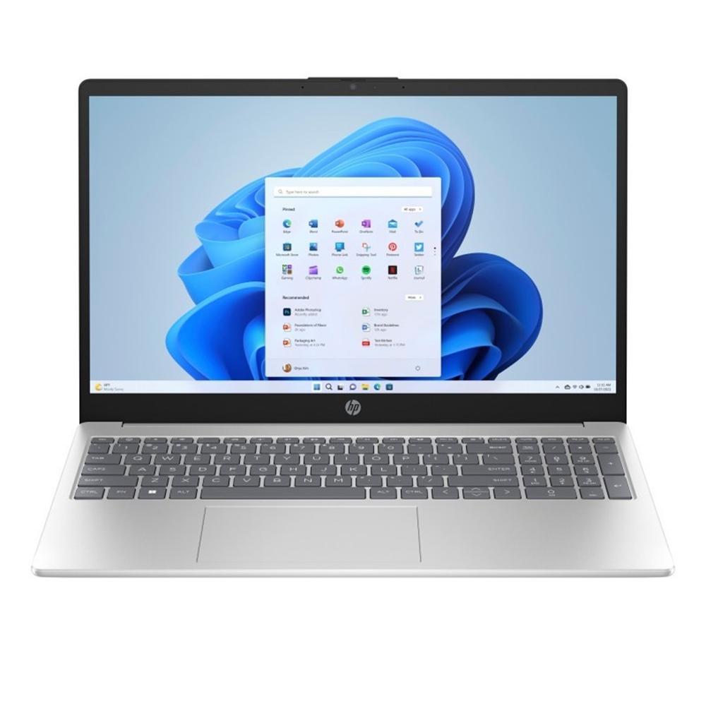 Portatil hp 15 - fd0329ns core - n100  15.6 pulgadas -  8gb -  ssd 256gb -  w11 -  plata