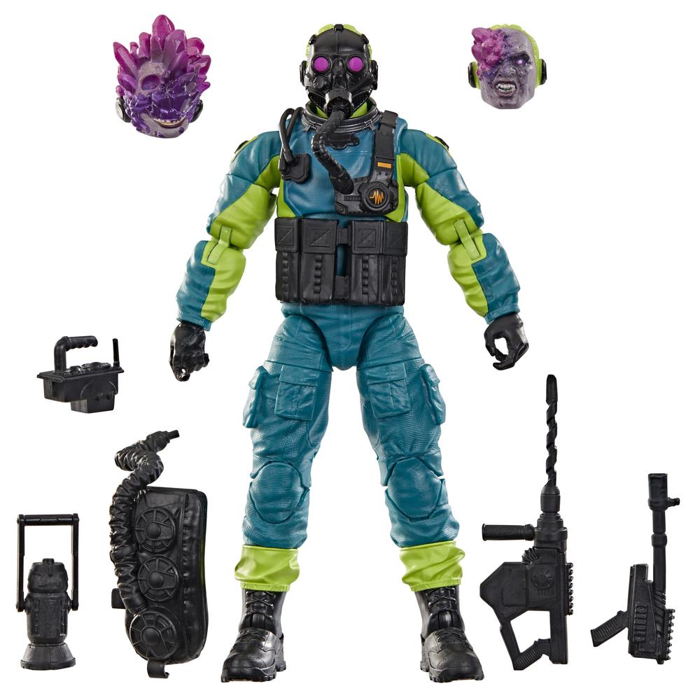 Figura hasbro g.i. joe classified series mole rat (stage 2)