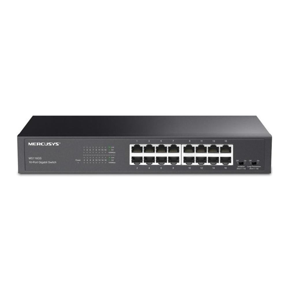 Switch mercusys ms116gs 16 puertos