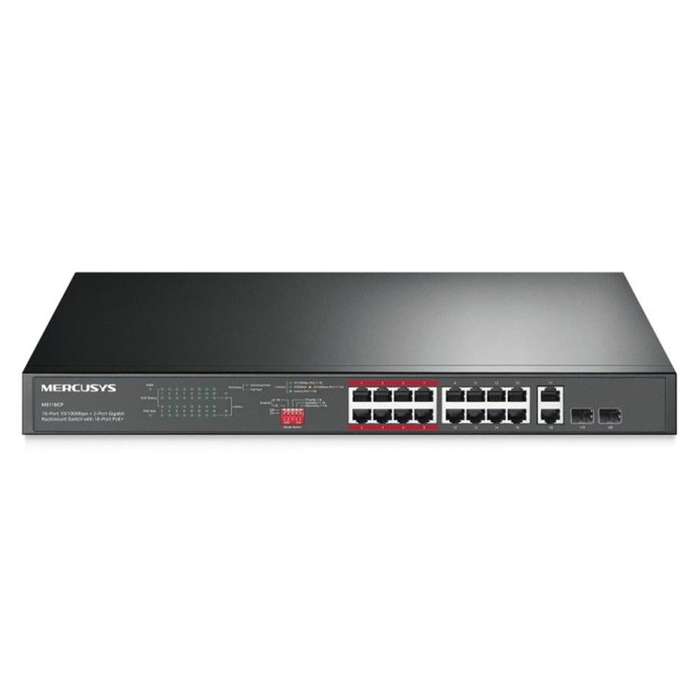 Switch mercusys ms118cp 18 puertos