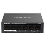 Switch mercusys ms106p 6 puertos