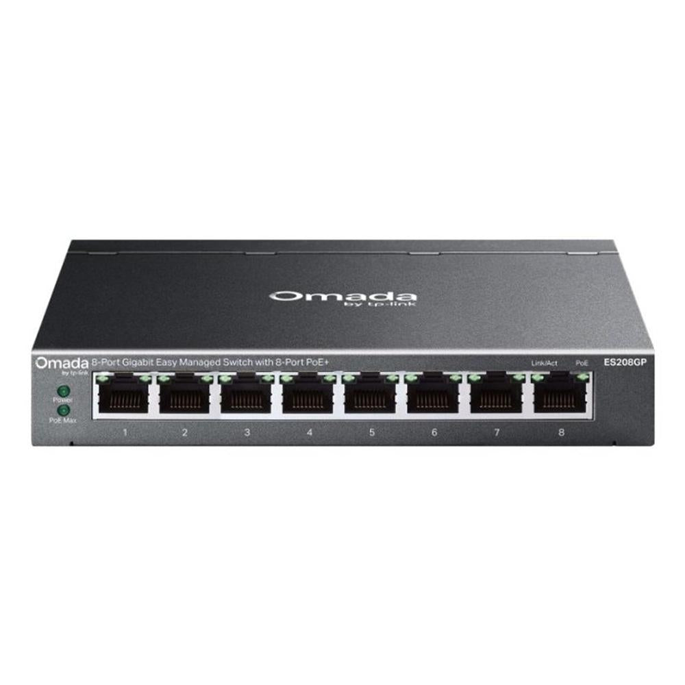 Switch tp - link omada es208gp 8 puertos