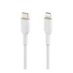 Cable lightning a USB tipo c Belkin · macho macho · · trenzado 2 m Blanco #blanco