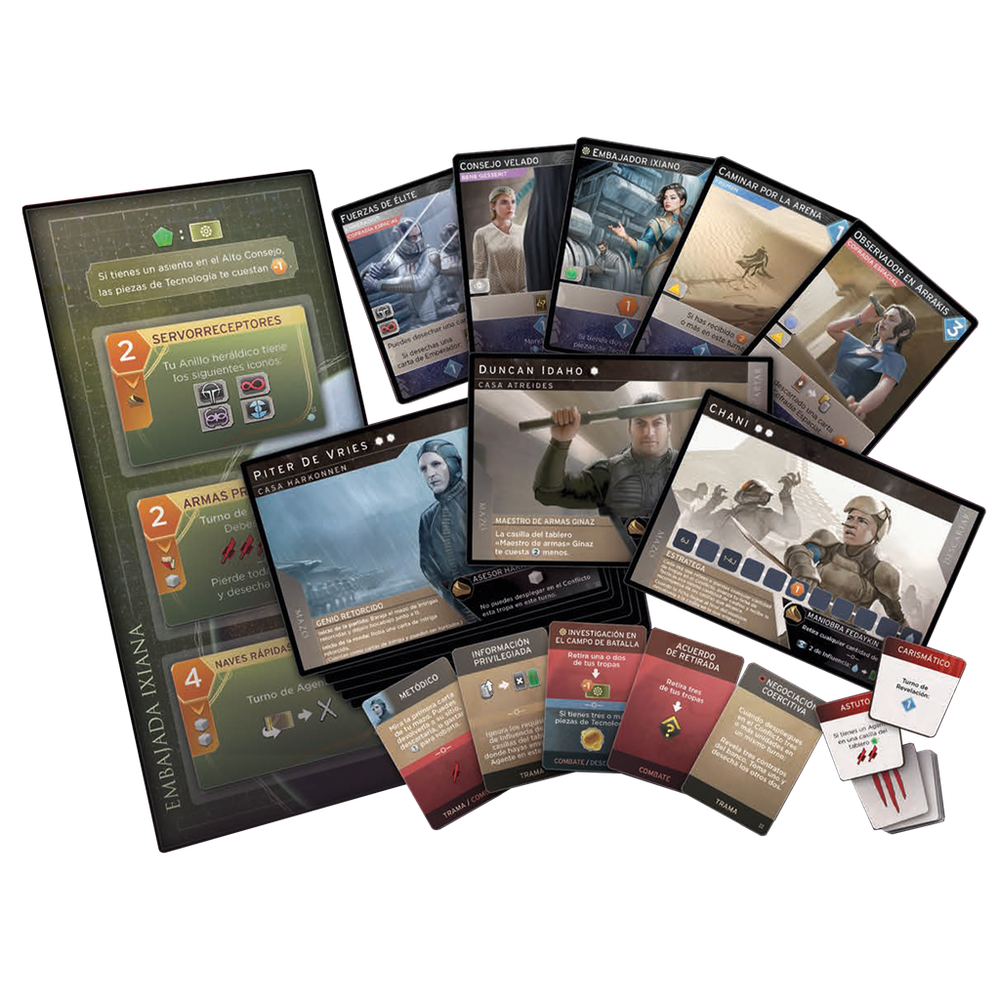 Juego de mesa dune imperium: linajes