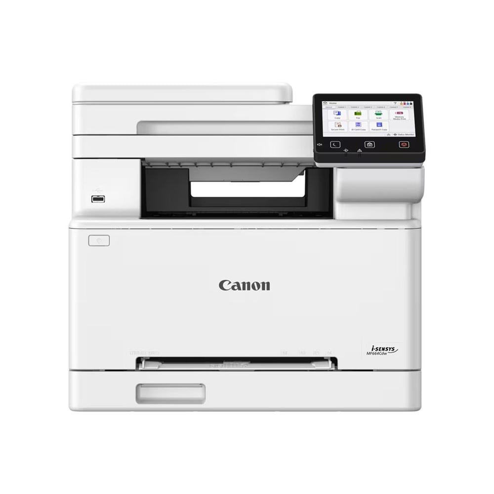 Multifunción Canon mf667cdw laser color i - sensys fax -  a4 -  25ppm -  usb -  red -  wifi -  duplex impresion adf