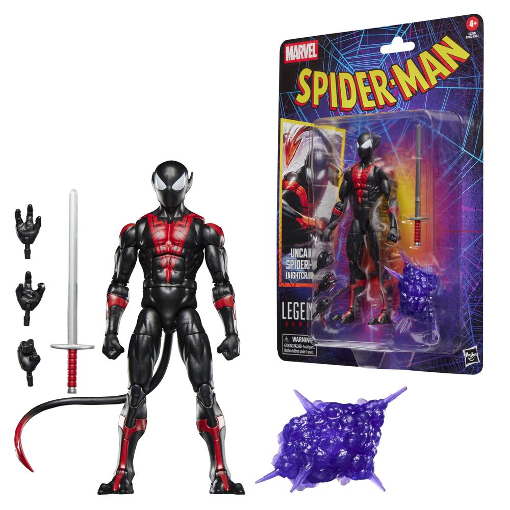 Figura hasbro marvel legends series uncanny spider - man (nightcrawler)