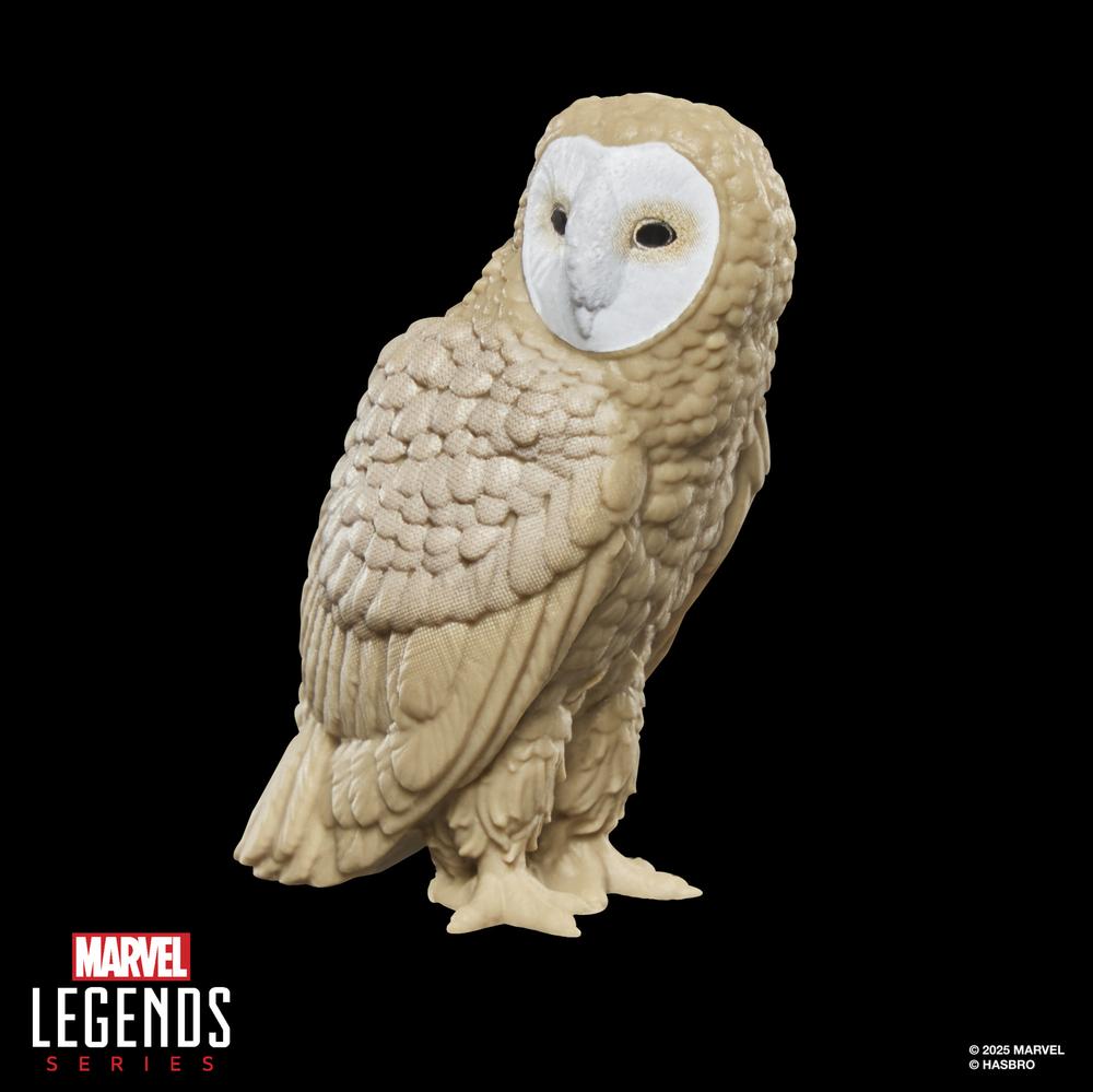 Figura hasbro marvel legends series spider - man marvel's owl
