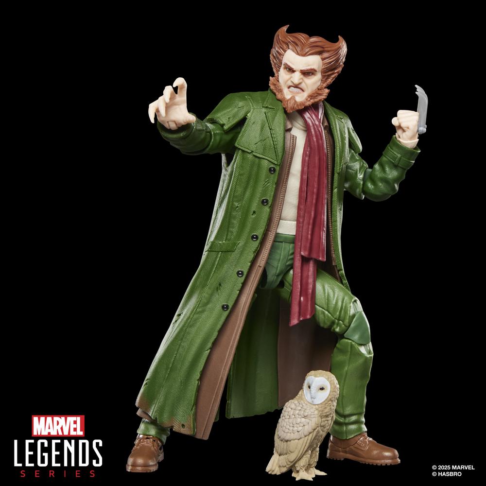 Figura hasbro marvel legends series spider - man marvel's owl