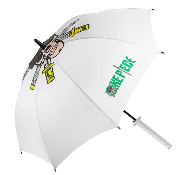 Paraguas blanco one piece zoro