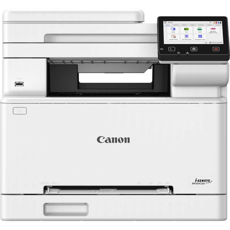 Multifunción Canon mf664cdw laser color i - sensys a4 -  25ppm -  red -  wifi -  duplex impresion