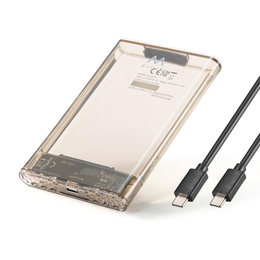 Carcasa Ewent ew7068 para ssd 2.5 pulgadas -  usb tipo c