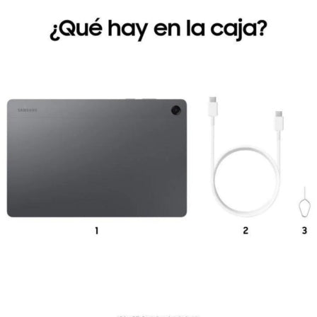 Tablet Samsung galaxy tab a11+ WiFi 11 pulgadas 8GB 256GB gris