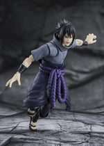 Figura tamashii nations naruto shippuden s.h.figuarts sasuke uchiha - solitary shinobi -