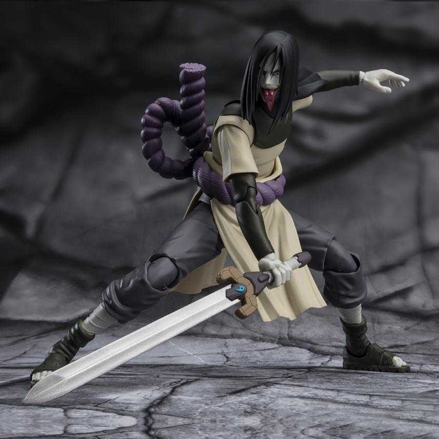 Figura tamashii nations naruto shippuden s.h.figuarts orochimaru - seeker of immortality -  reissue