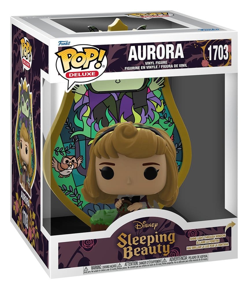 Funko pop deluxe disney sleeping beauty aurora (glass)