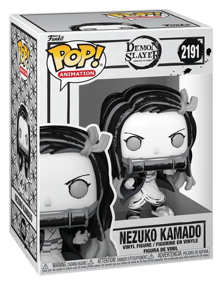 Funko pop animation demon slayer nezuko (sumi - ink)