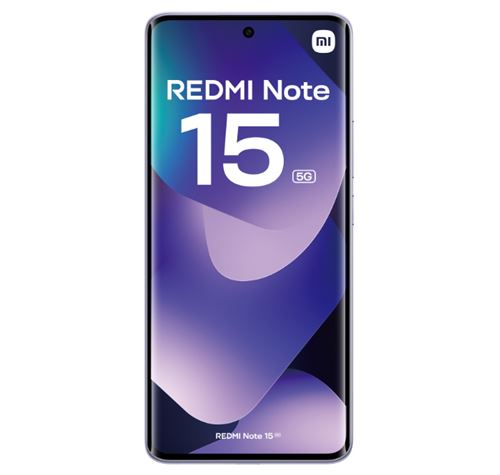 Xiaomi Redmi Note 15 5G 8GB/256GB 6,77" Púrpura detalle #purpura