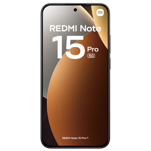 Telefono movil smartphone xiaomi redmi note 15 pro 5g - 8gb - 256gb - 6.83 pulgadas - negro