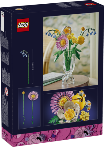 Lego botanicals ramillete rayos de sol