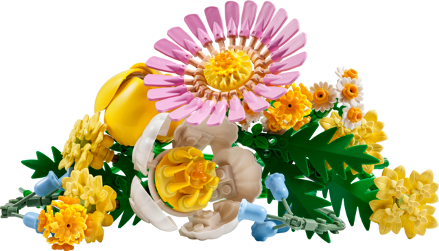Lego botanicals ramillete rayos de sol