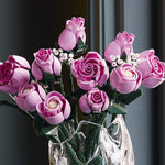 Lego botanicals ramo de rosas rosadas