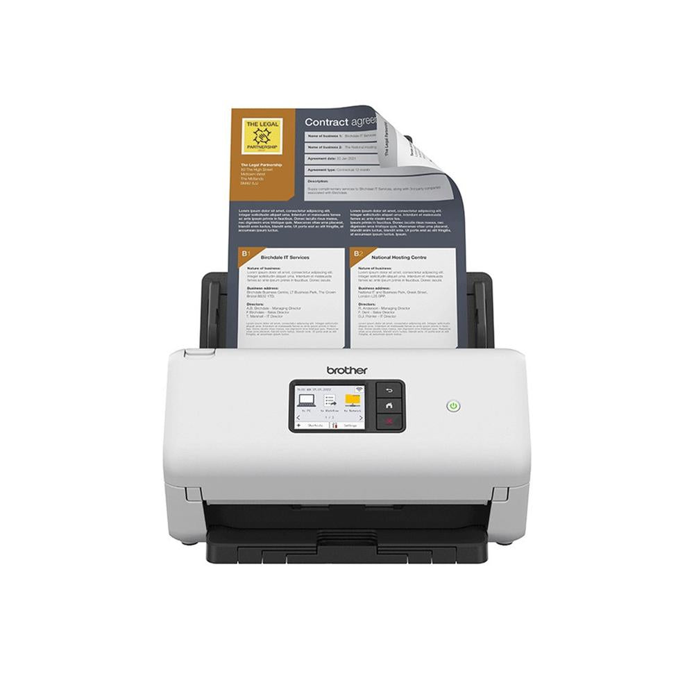 Escaner sobremesa brother ads4550w 35ppm adf