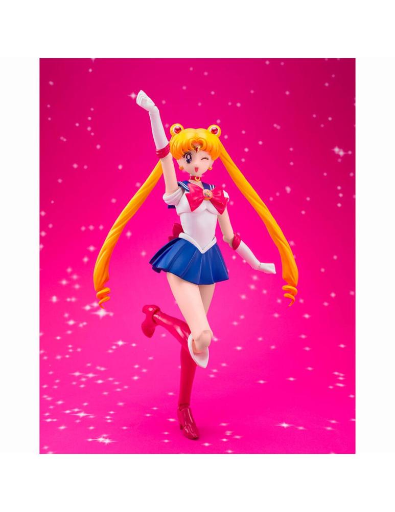 Figura tamashii nations sailor moon s.h. figuarts crystal star compact edition