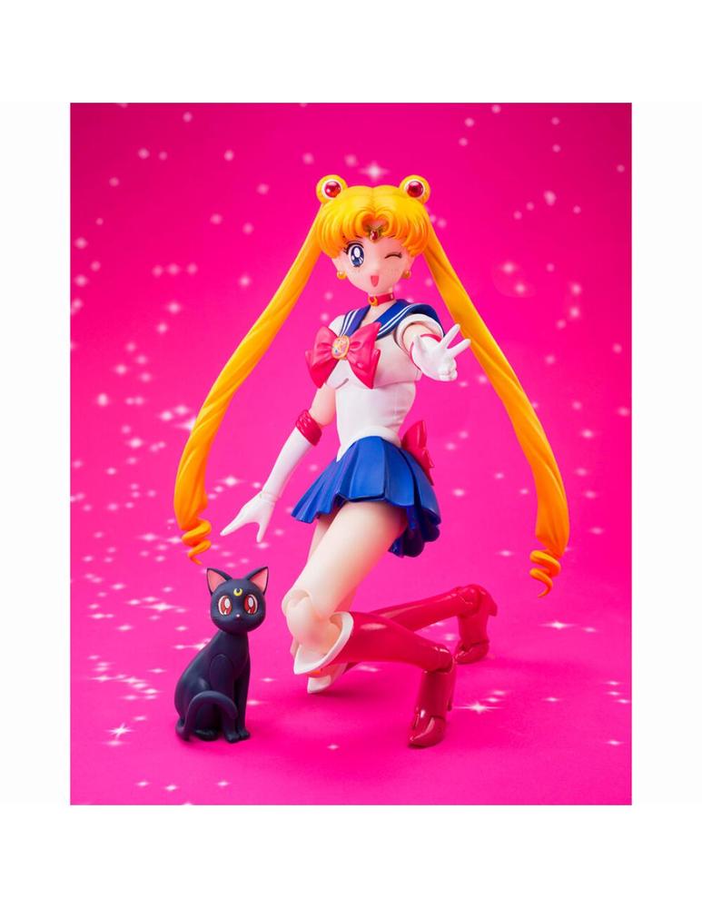 Figura tamashii nations sailor moon s.h. figuarts crystal star compact edition