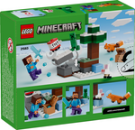 Lego minecraft la aventura de steve en la taiga