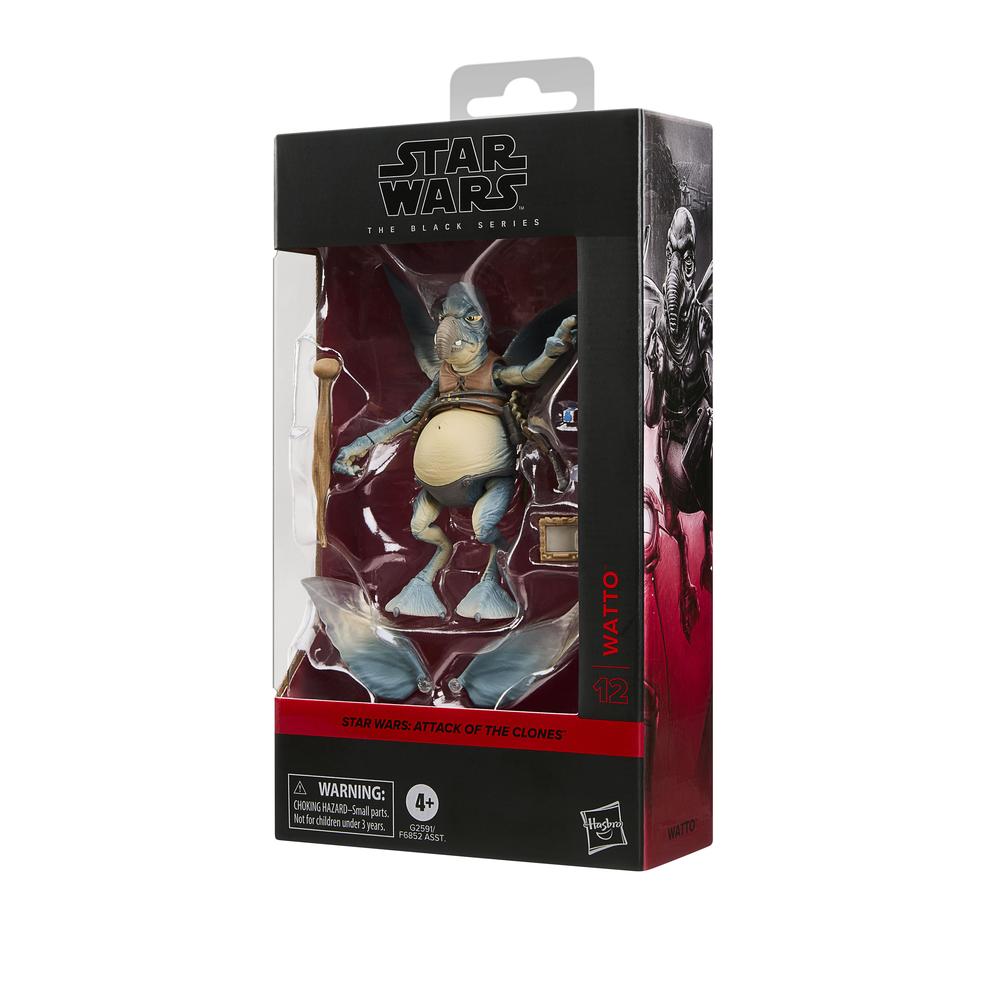 Figura hasbro star wars the black series attack of the clones watto