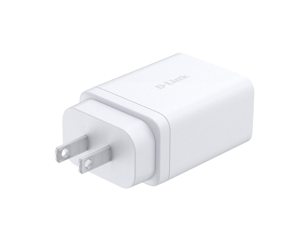 Cargador de pared d - link dcp - 651 65w 2x usb tipo c 1x usb tipo a blanco