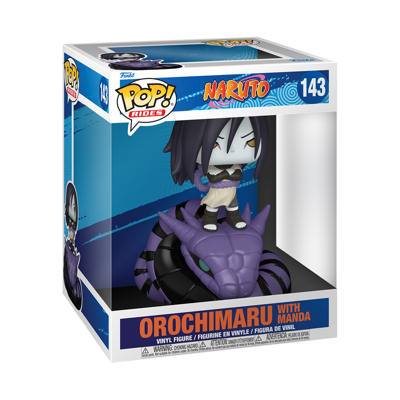 Funko pop riders naruto classic orochimaru con manda