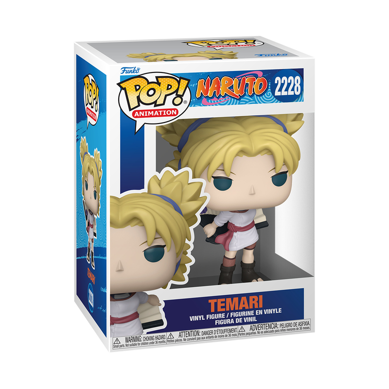 Funko pop animation naruto classic temari con tessen