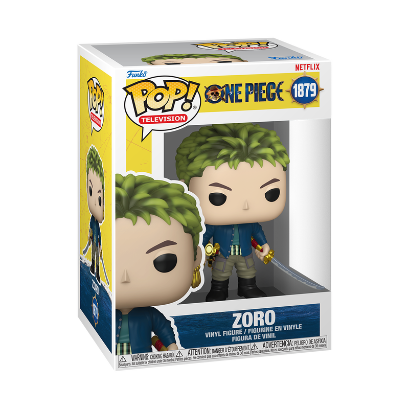 Funko pop tv: one piece zoro (live action)