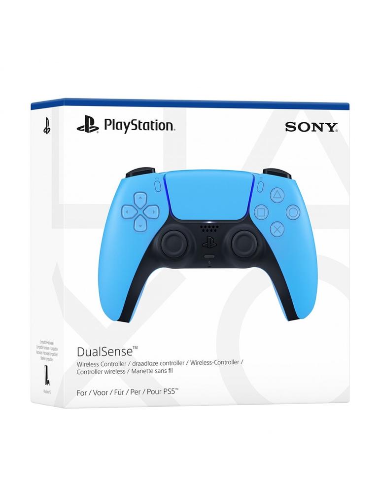 Mando inalámbrico dualsense® starlight blue: para ps5 - pc - mac y móvil