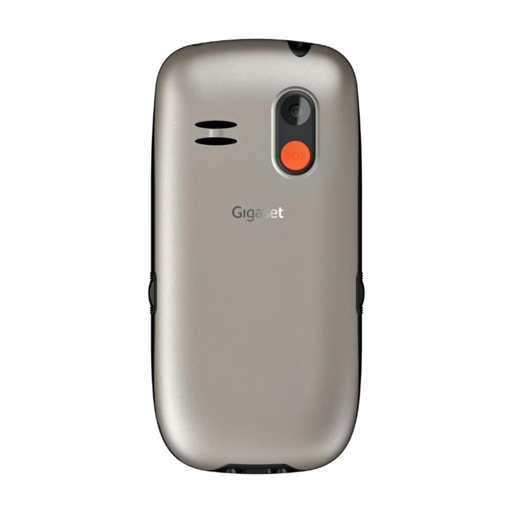 Telefono movil gigaset gl395 gris para mayores