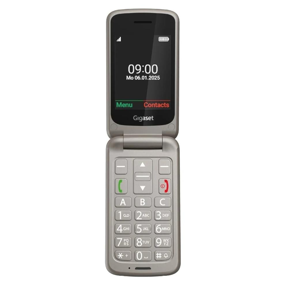 Telefono movil gigaset gl595 gris mayores